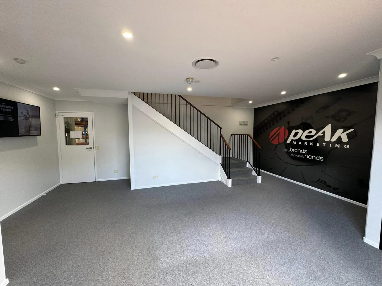 Two-level office repaint