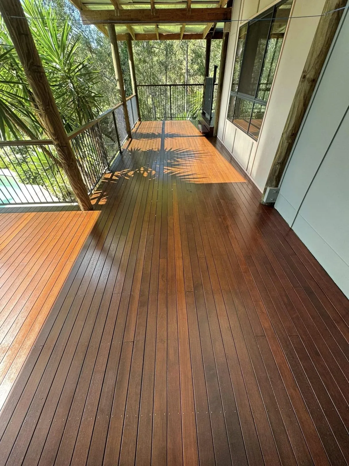 Neglected deck restoration, photo 2