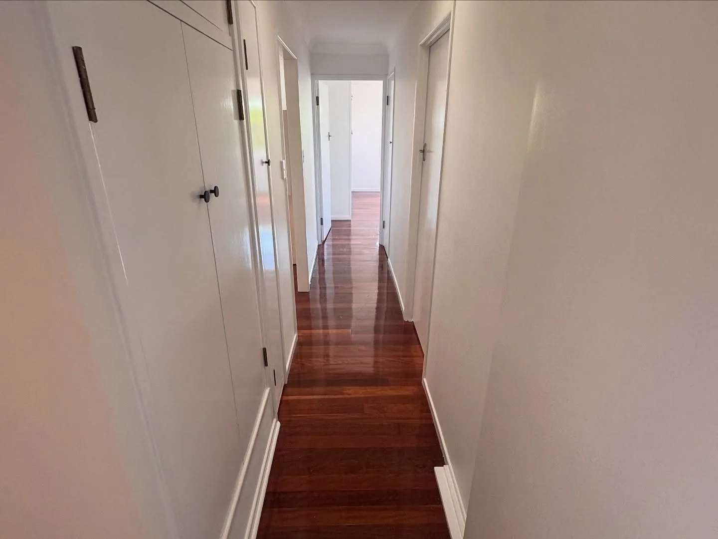After: Wallpaper removal and interior repaint