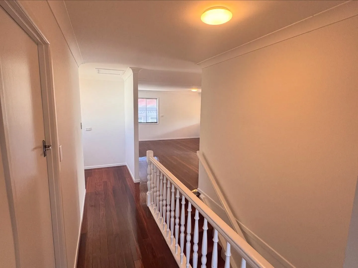 After: Wallpaper removal and interior repaint