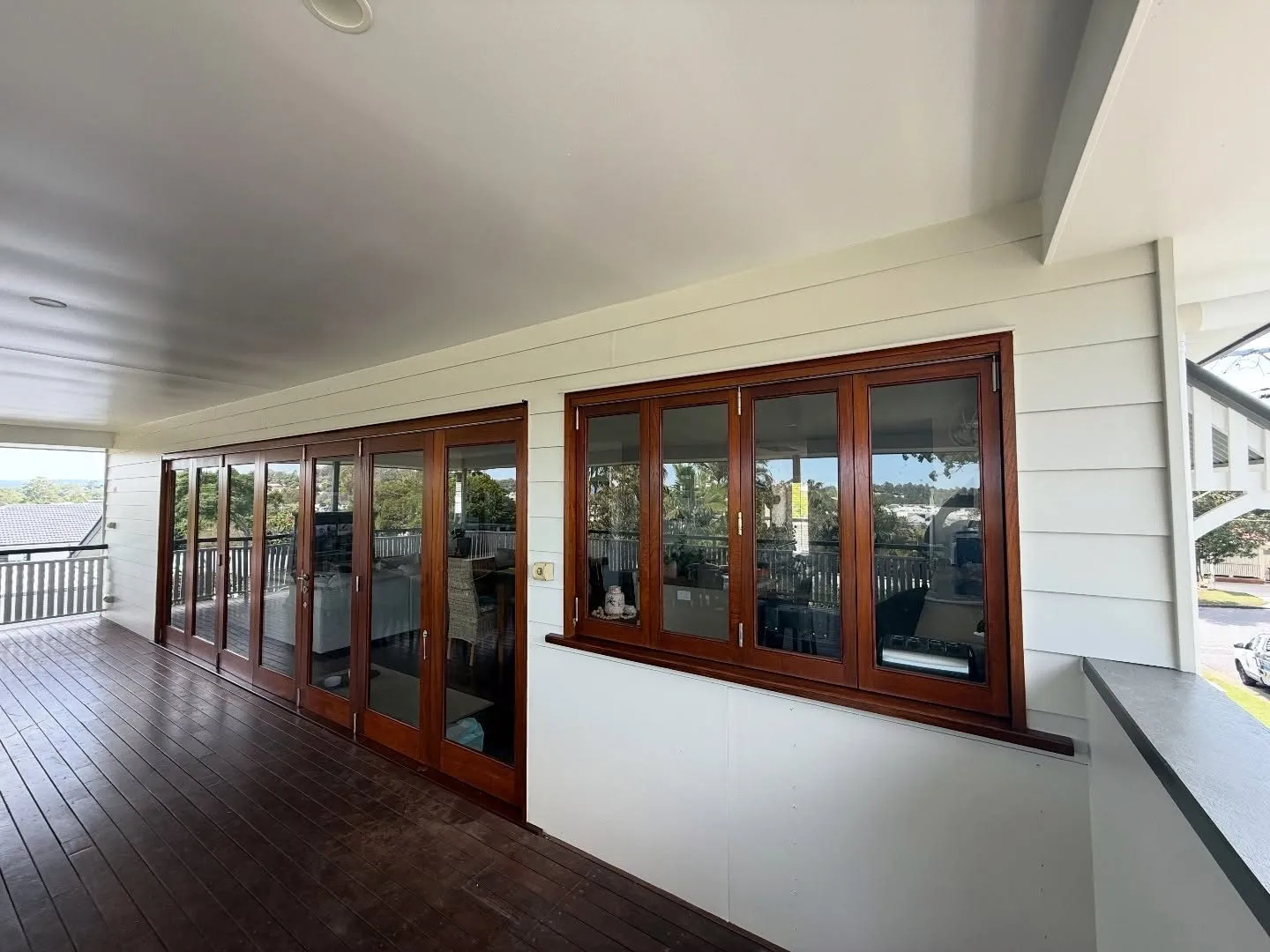 Queenslander exterior repaint, Stafford, photo 9